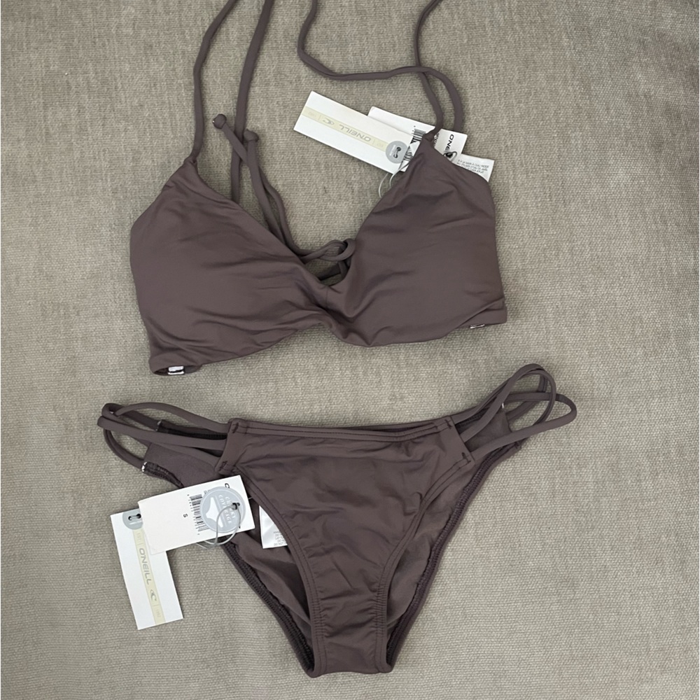 NWT O’Neill saltwater solids bikini set